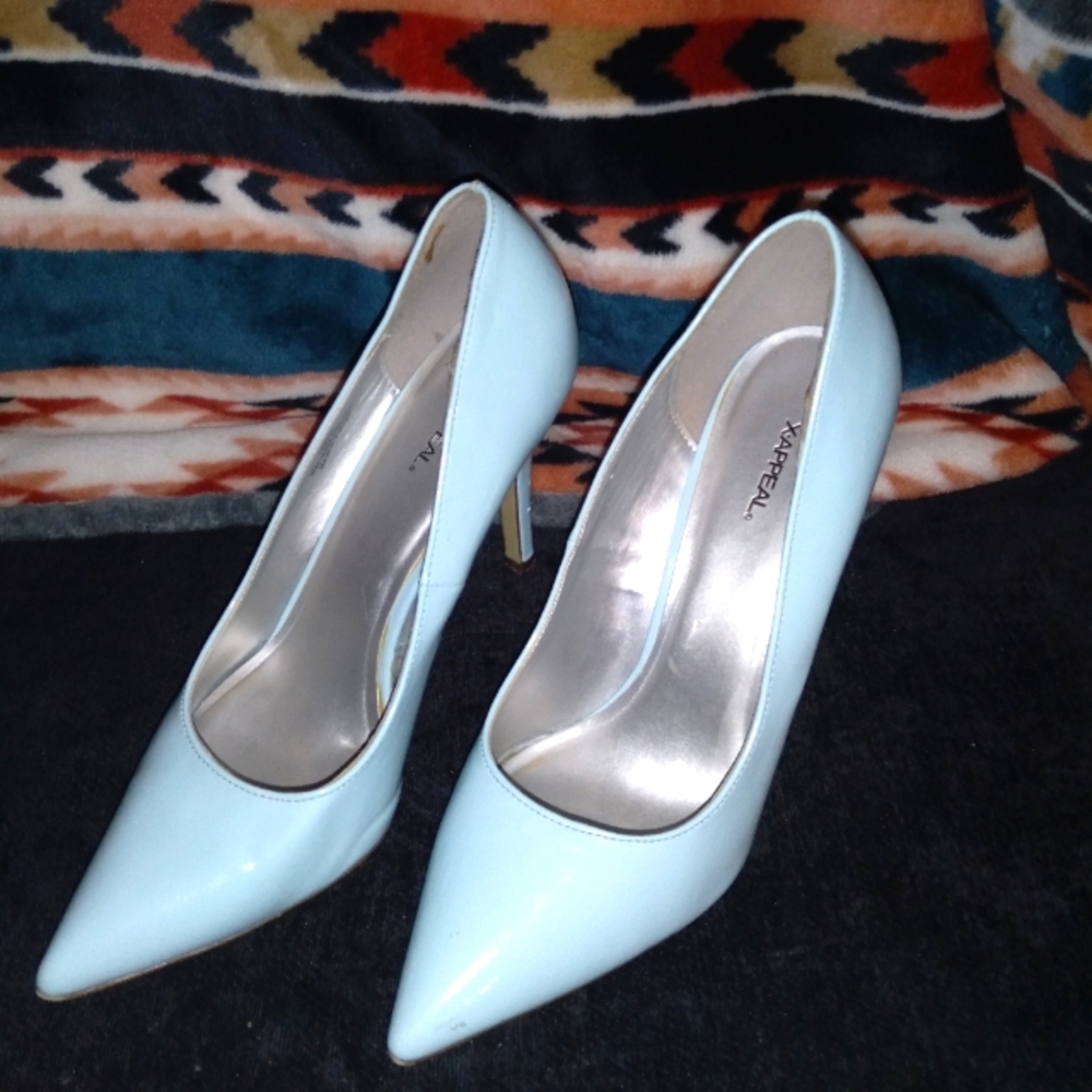 Baby blue Xappeal pumps size 42